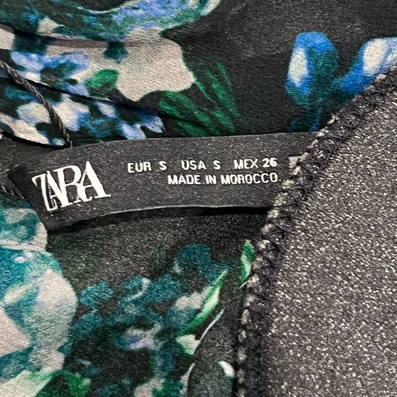 Zara Floral Print Shirt - Picture 13 of 13